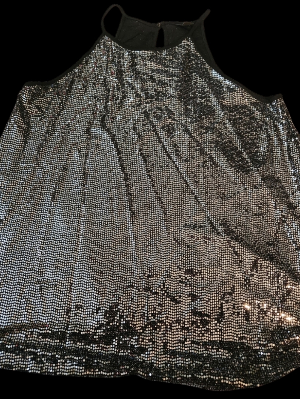 torrid  Sequin-Embellished Tank■ EUC